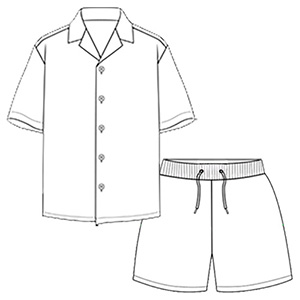 Hawaiian Set (Shirt & Short)