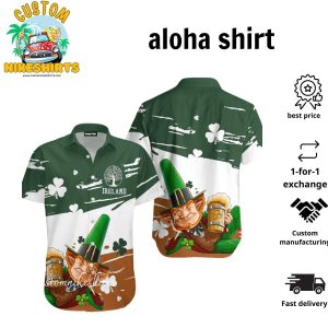 Irish Luck On St Patrick’s Day Hawaiian Shirt St Patricks Day Shirt Cool St Patrick’s Day Gift